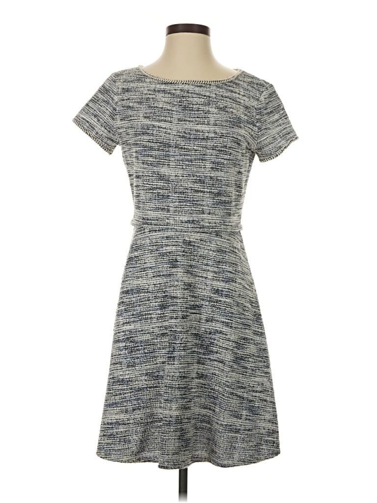 Pre-owned Max Studio Casual Dress In Gray