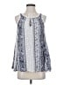 Assorted Brands 100% Rayon Blue Sleeveless Blouse Size S - photo 1