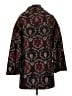 Roberta Freymann Paisley Burgundy Coat Size S (estimated) - photo 2