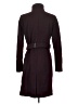 Cole Haan Burgundy Wool Coat Size 4 - photo 2