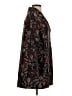 Roberta Freymann Paisley Burgundy Coat Size S (estimated) - photo 4
