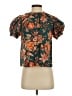 Ulla Johnson 100% Cotton Teal Short Sleeve Blouse Size 2 - photo 1
