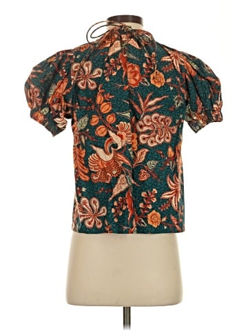 Ulla Johnson Short Sleeve Blouse (view 2)
