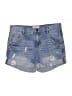 Forever 21 Blue Denim Shorts Size 28 waist - photo 1