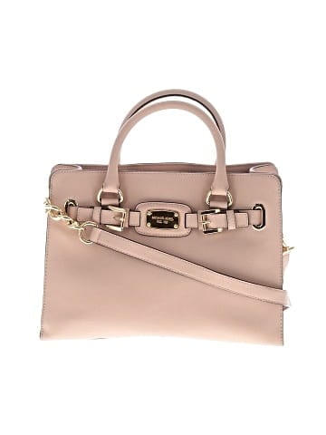 MICHAEL Michael Kors Leather Satchel (view 1)