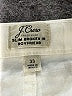 J.Crew White Jeans Size 33 waist - photo 4