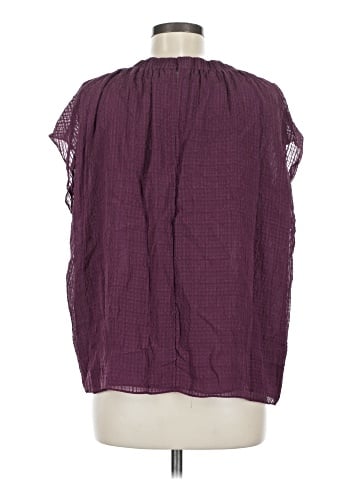 Lewit Short Sleeve Silk Top (view 2)