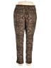 Coldwater Creek Animal Print Brown Casual Pants Size 16 - photo 1