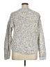 J.Crew Factory Store 100% Polyester Tweed White Pullover Sweater Size XL - photo 2
