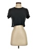 Set Active 100% Cotton Gray Short Sleeve T-Shirt Size S - photo 1
