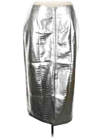 ELOQUII Faux Leather Skirt (view 1)