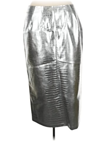 ELOQUII Faux Leather Skirt (view 2)