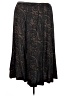 Koret 100% Rayon Paisley Black Casual Skirt Size 28 waist - photo 2