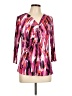 Relativity Pink 3/4 Sleeve Blouse Size L - photo 1