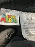 Super Mario Black Pullover Hoodie Size 10 - 12 - photo 3