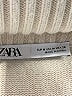 Zara Stripes Ivory Pullover Sweater Size M - photo 7