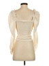 ASTR The Label 100% Polyester Ivory 3/4 Sleeve Blouse Size XS - photo 2