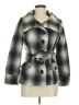 Last Kiss Plaid Gray Coat Size M - photo 1