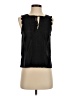 Point Sur 100% Cotton Black Sleeveless Blouse Size XS - photo 1
