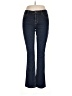 DKNY Jeans Chevron-herringbone Blue Jeans Size 12 - photo 1