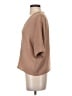 Zara 100% Polyester Tan Short Sleeve Blouse Size S - photo 5