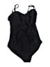 Old Navy Solid Black One Piece Swimsuit Size M - photo 1