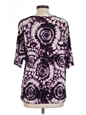 a.n.a. A New Approach 3/4 Sleeve Blouse (view 2)