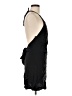 Zara 100% Cupro Black Cocktail Dress Size M - photo 4