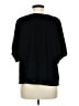 Old Navy 100% Polyester Black 3/4 Sleeve Blouse Size M - photo 2