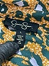 Jessica Simpson 100% Polyester Animal Print Gold Long Sleeve Blouse Size L - photo 7