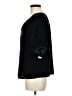 Old Navy 100% Polyester Black 3/4 Sleeve Blouse Size M - photo 5