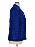 Carlisle 100% Wool Plaid Blue Wool Blazer Size 14 - photo 4
