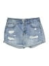 Forever 21 Blue Denim Shorts Size 31 waist - photo 1