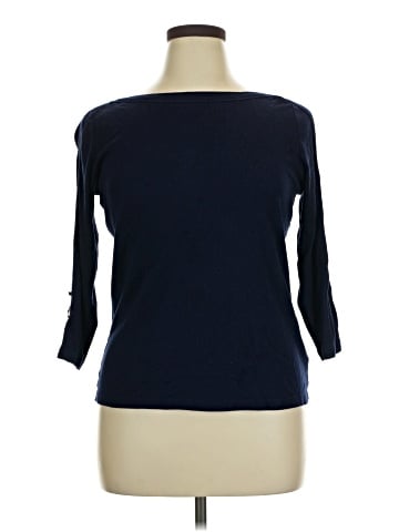 Chaps 3/4 Sleeve Top (view 1)