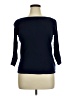 Chaps Blue 3/4 Sleeve Top Size XL - photo 1