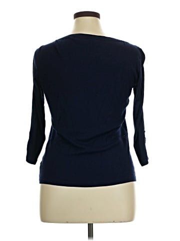 Chaps 3/4 Sleeve Top (view 2)