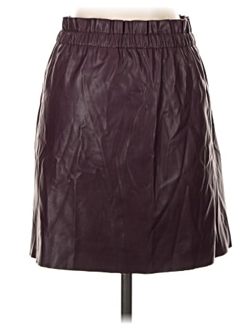 Ann Taylor LOFT Faux Leather Skirt (view 2)