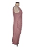 Unbranded Solid Pink Casual Dress Size M - photo 4