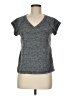Ideology 100% Polyester Tweed Gray Active T-Shirt Size M - photo 1