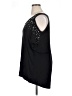 Roaman's Black Short Sleeve Top Size 14 (M) - photo 5