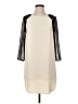 DKNYC 100% Polyester Solid Ivory Casual Dress Size S - photo 1