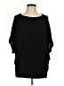 Michael Stars Black Poncho Size Lg (2) - photo 1