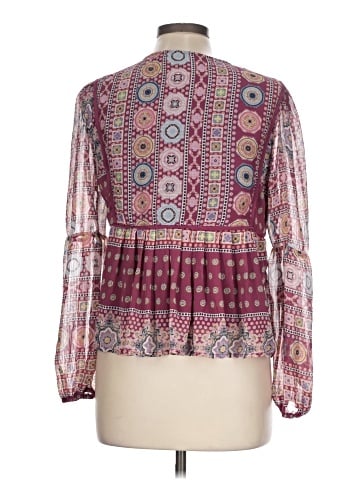 Blue Rain Long Sleeve Blouse (view 2)