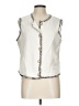 Adrianna Papell Ivory Vest Size L - photo 1