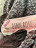 Pink Rose Gray Pullover Hoodie Size L - photo 7