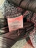 Pink Rose Gray Pullover Hoodie Size L - photo 9