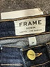 FRAME Denim Solid Blue Jeans Size 25 waist - photo 4