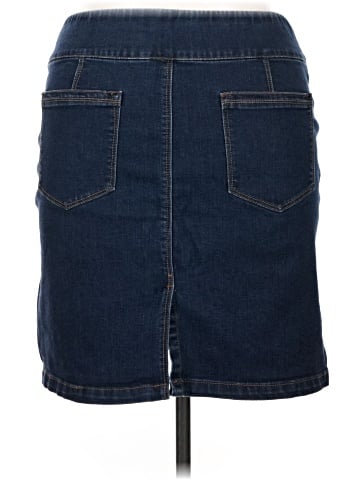 Style&Co Denim Skirt (view 2)