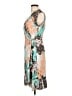 BCBGMAXAZRIA Print Gray Cocktail Dress Size L - photo 5