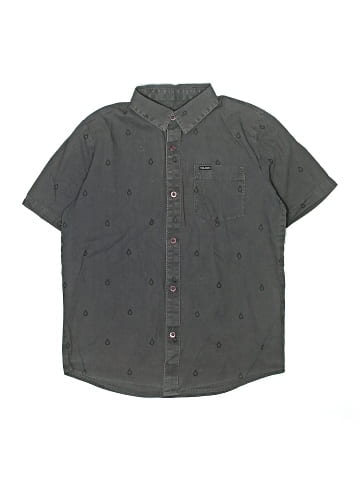 Volcom Short Sleeve Button-Down Shirt (view 1)
